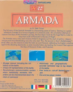 Armada box cover back