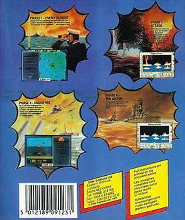 Battleships box cover back