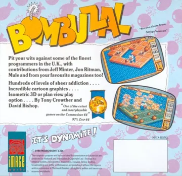 Bombuzal box cover back