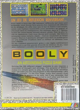 Booly box cover back