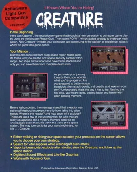 Creature_Disk2 box cover back