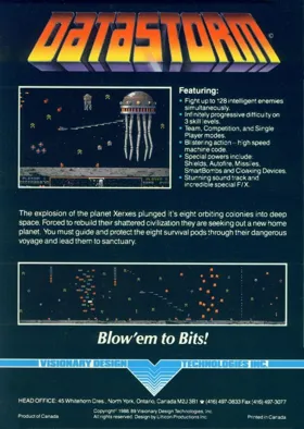 Datastorm box cover back