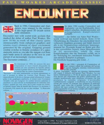 Encounter box cover back