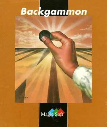 Backgammon box cover front