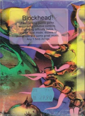 Blockhead box cover front