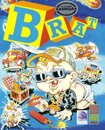 Brat_DiskA box cover front