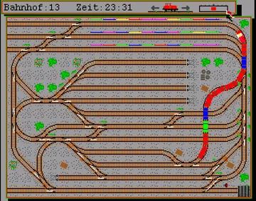 Bahnhof screen shot game playing