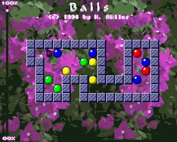 Balls screen shot game playing