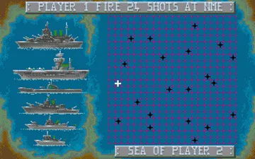 Battleships screen shot game playing