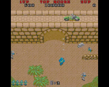 Commando screen shot game playing