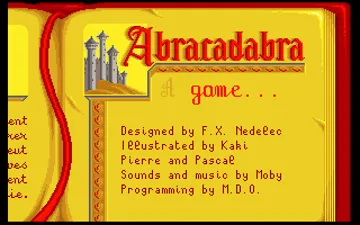 Abracadabra_Disk2 screen shot title