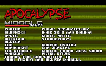 Apocalypse_Disk1 screen shot title