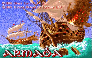 Armada screen shot title