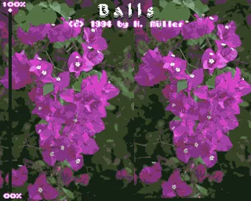 Balls screen shot title