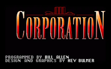 Corporation_Disk1 screen shot title