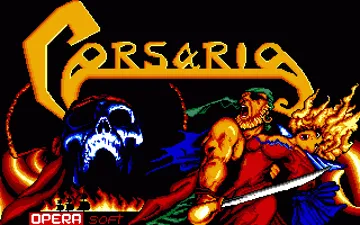 Corsarios screen shot title