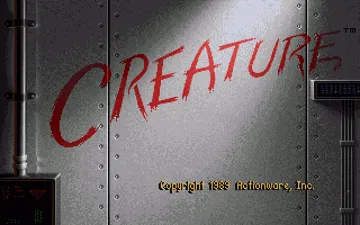 Creature_Disk2 screen shot title