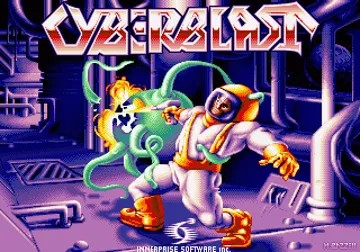 Cyberblast screen shot title