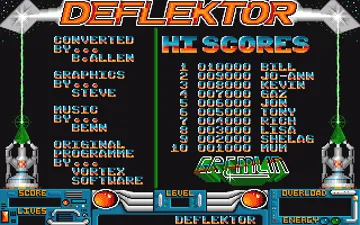 Deflektor screen shot title