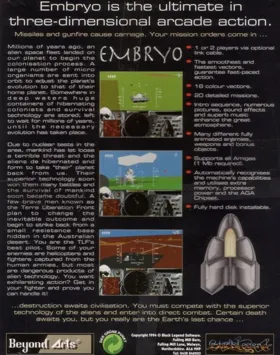 Embryo_Disk1 box cover back