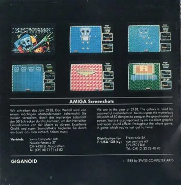 Giganoid box cover back