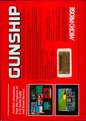 Gunship box cover back