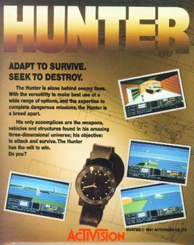 Hunter box cover back