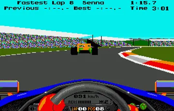 F1-Racer screen shot game playing