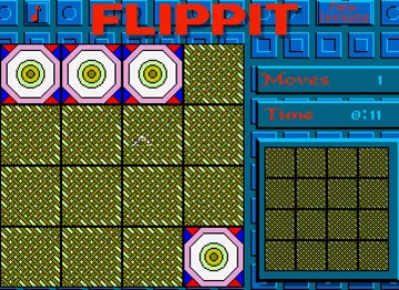 Flippit screen shot game playing