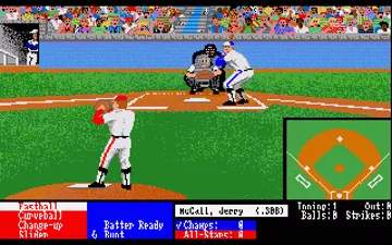 HardBall! screen shot game playing