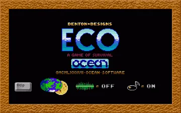 ECO screen shot title