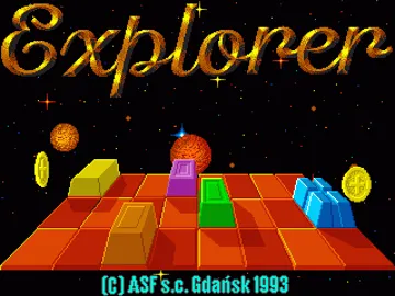 Explorer screen shot title