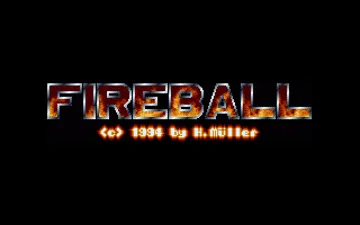 Fireball screen shot title