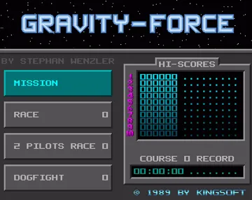 Gravity-Force screen shot title