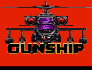 Gunship screen shot title