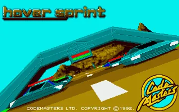 Hoversprint_Disk1 screen shot title