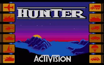 Hunter screen shot title