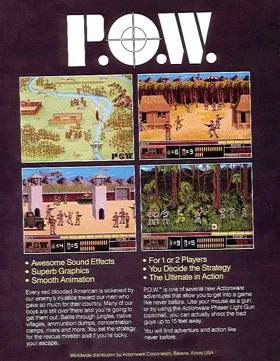 P.O.W. box cover back