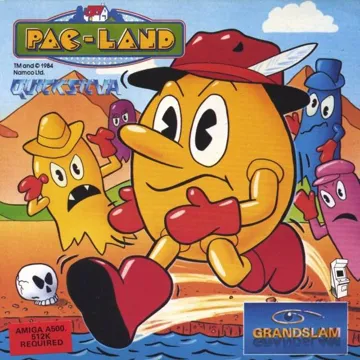 Pac-Land box cover front