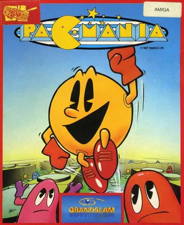 Pac-Mania box cover front