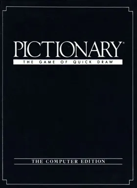 Pictionary box cover front