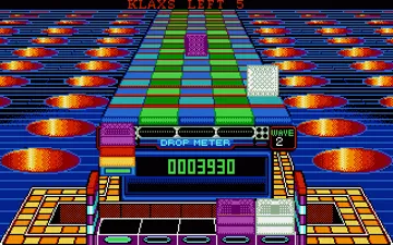 Klax screen shot game playing