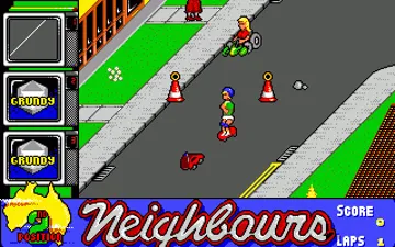 Neighbours screen shot game playing