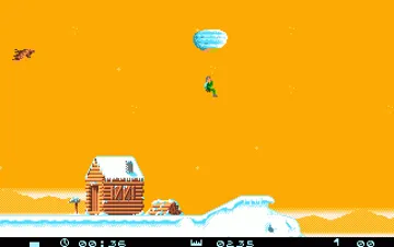 Paragliding screen shot game playing