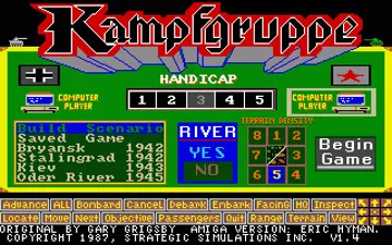 Kampfgruppe screen shot title