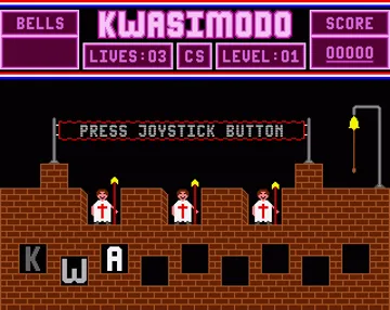 Kwasimodo screen shot title