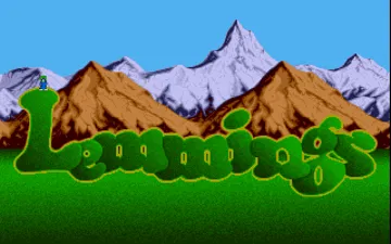 Lemmings_Disk1 screen shot title