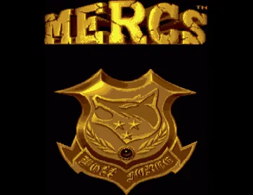 Mercs screen shot title