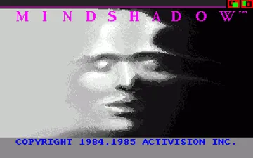 Mindshadow screen shot title