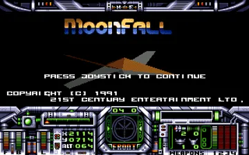 Moonfall screen shot title